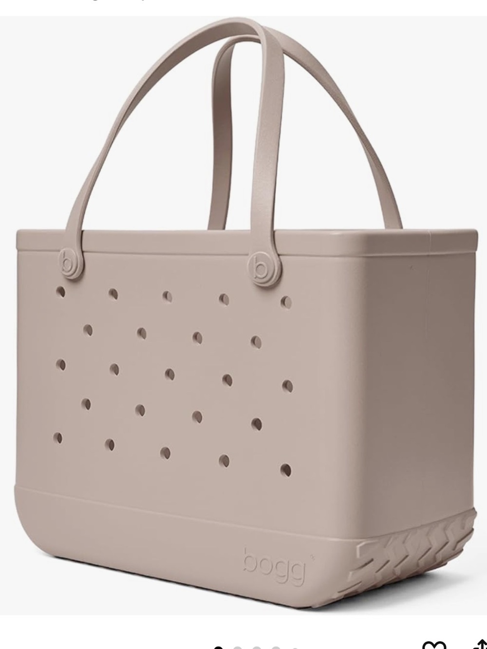 BOGG Bag Large tote in taupe - versatile carryall New with box